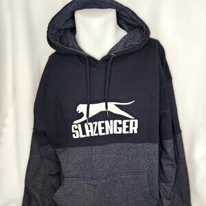 Slazenger, Hoodie, Multicolored, Mens, Size 2XL, Pullover, Pockets